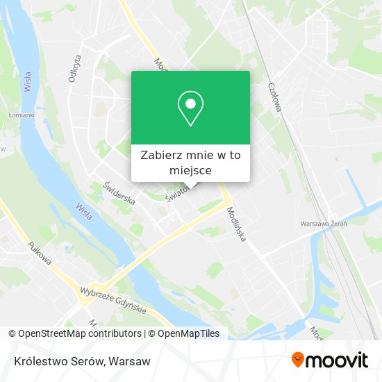 Mapa Królestwo Serów