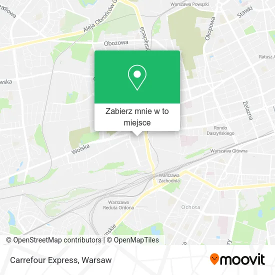 Mapa Carrefour Express