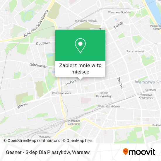 Mapa Gesner - Sklep Dla Plastyków