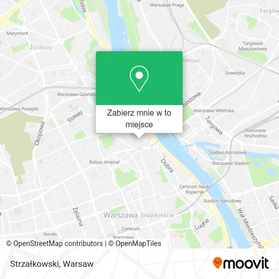 Mapa Strzałkowski