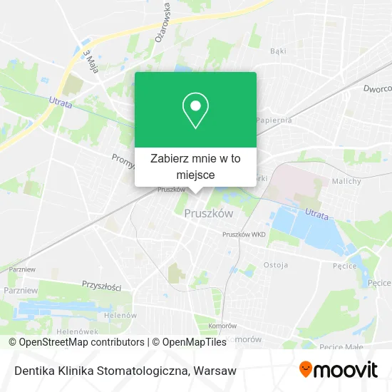 Mapa Dentika Klinika Stomatologiczna