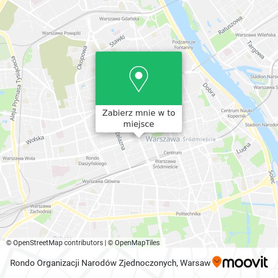 Mapa Rondo Organizacji Narodów Zjednoczonych