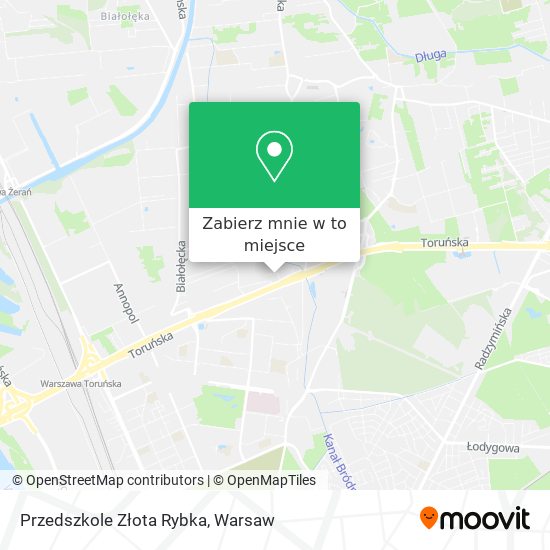 Mapa Przedszkole Złota Rybka