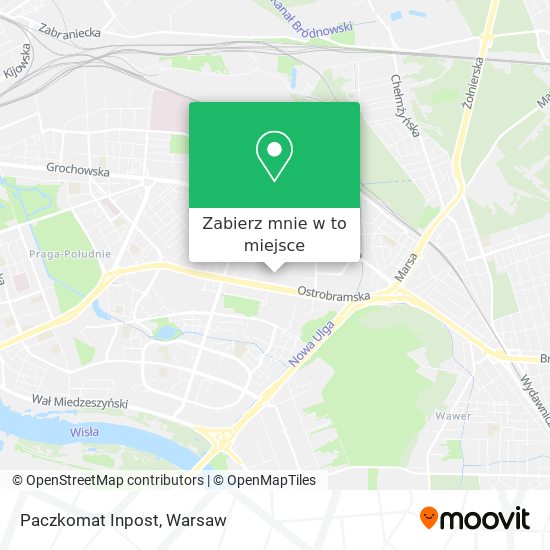 Mapa Paczkomat Inpost