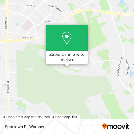 Mapa Sportown.Pl