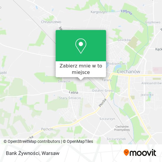 Mapa Bank Żywności