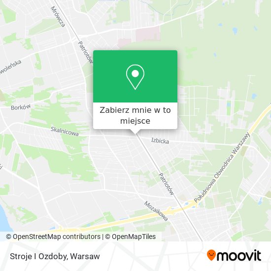 Mapa Stroje I Ozdoby