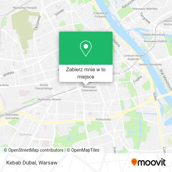 Mapa Kebab Dubai