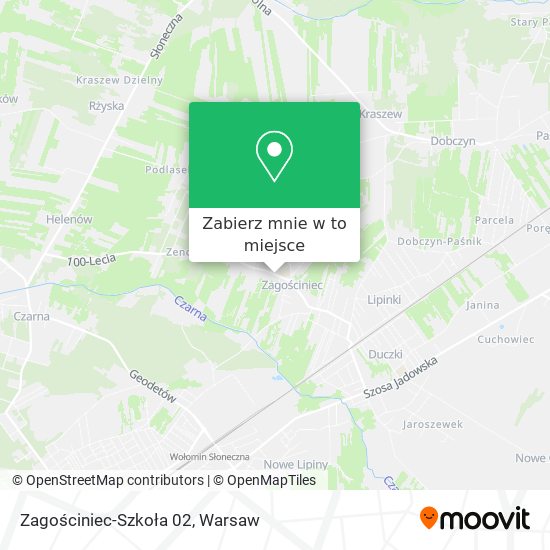 Mapa Zagościniec-Szkoła 02