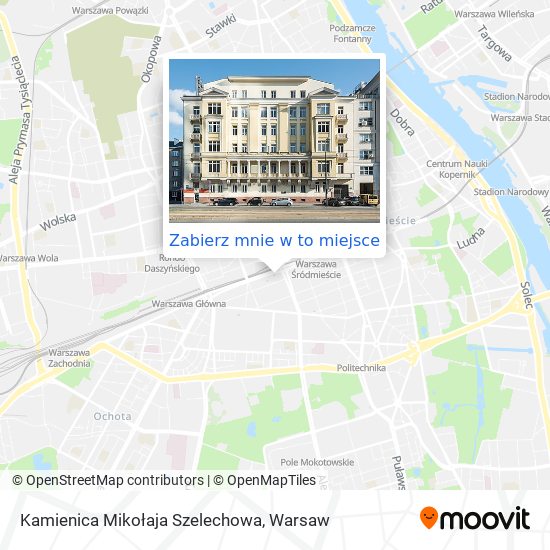 Mapa Kamienica Mikołaja Szelechowa