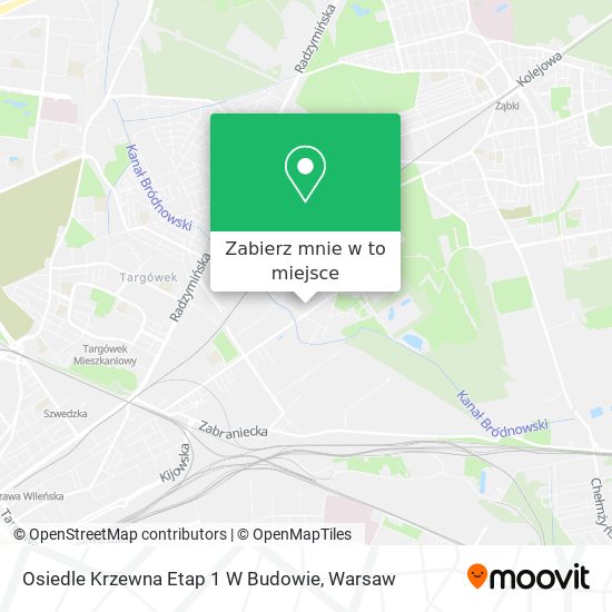 Mapa Osiedle Krzewna Etap 1 W Budowie