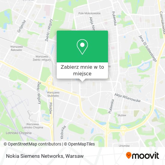 Mapa Nokia Siemens Networks