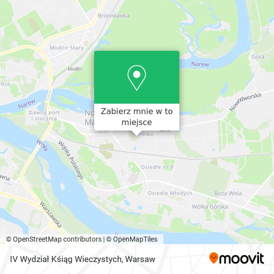 Mapa IV Wydział Kśiąg Wieczystych