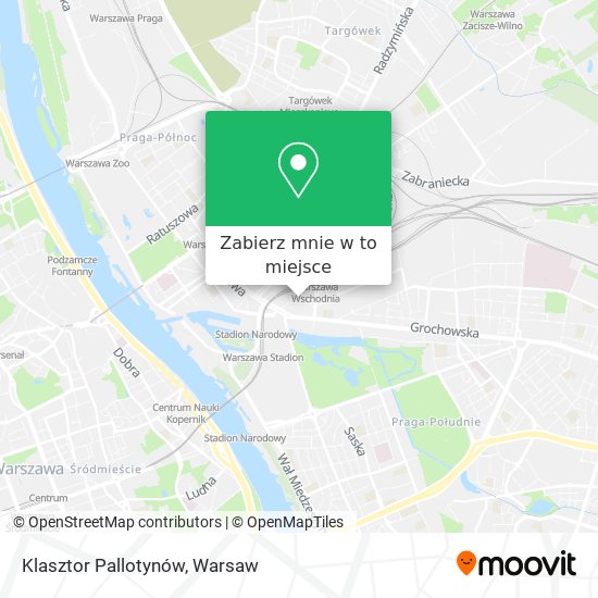 Mapa Klasztor Pallotynów