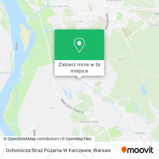 Mapa Ochotnicza Straż Pożarna W Karczewie