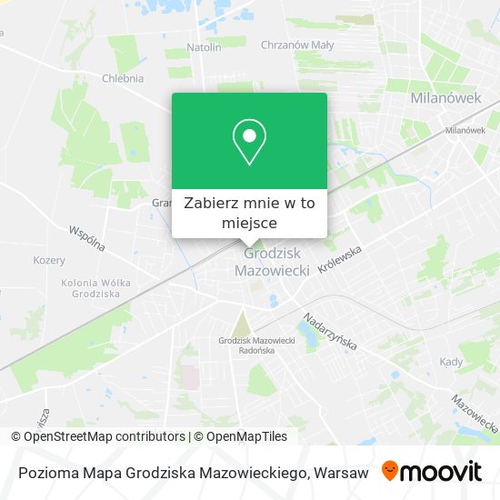 Mapa Pozioma Mapa Grodziska Mazowieckiego