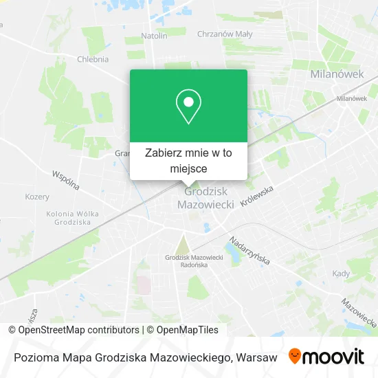 Mapa Pozioma Mapa Grodziska Mazowieckiego