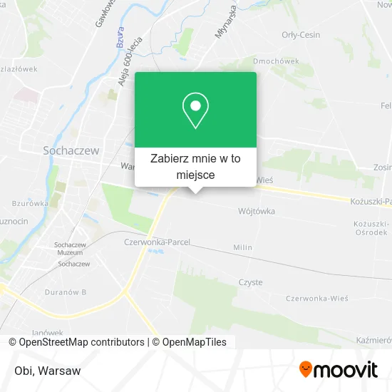 Mapa Obi