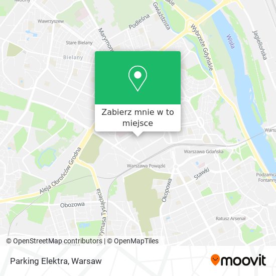 Mapa Parking Elektra