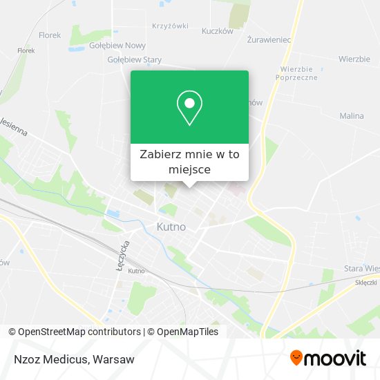 Mapa Nzoz Medicus