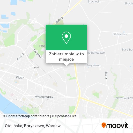 Mapa Otolińska, Boryszewo