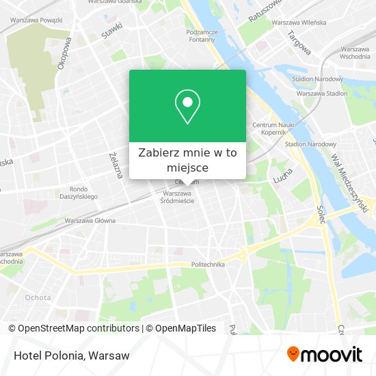 Mapa Hotel Polonia