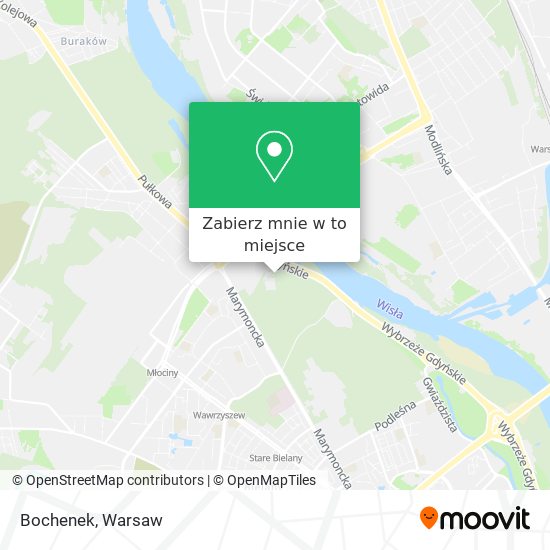 Mapa Bochenek