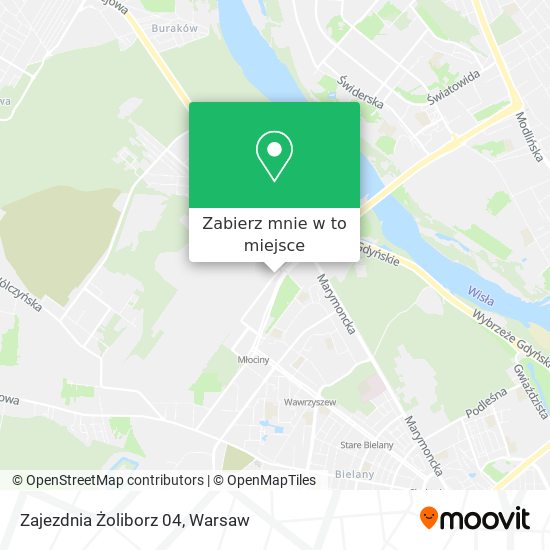 Mapa Zajezdnia Żoliborz 04