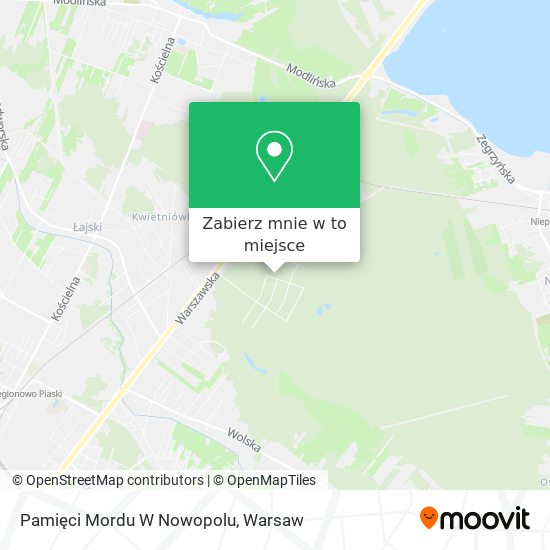 Mapa Pamięci Mordu W Nowopolu