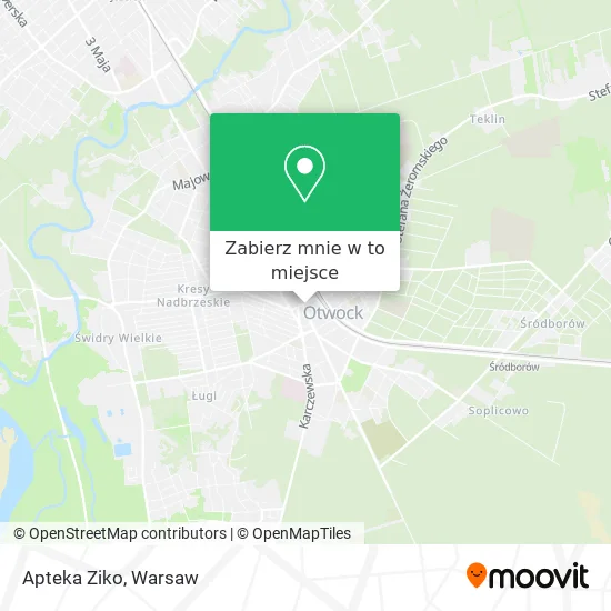 Mapa Apteka Ziko