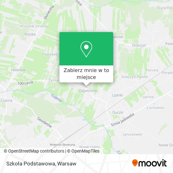 Mapa Szkoła Podstawowa