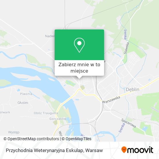 Mapa Przychodnia Weterynaryjna Eskulap