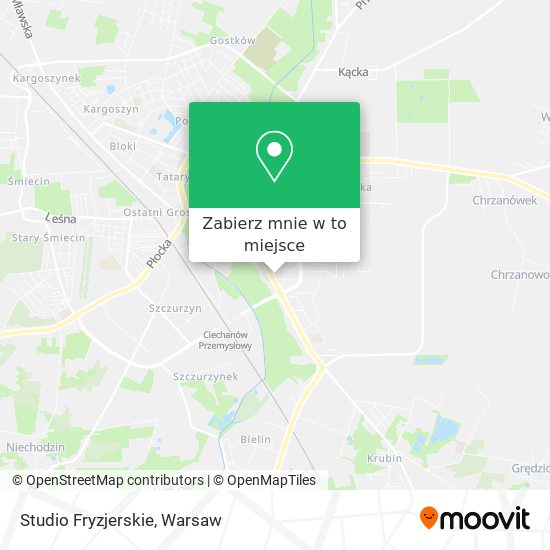 Mapa Studio Fryzjerskie