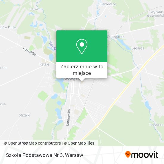 Mapa Szkoła Podstawowa Nr 3