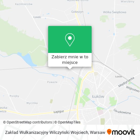 Mapa Zakład Wulkanizacyjny Wilczyński Wojciech