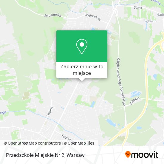 Mapa Przedszkole Miejskie Nr 2