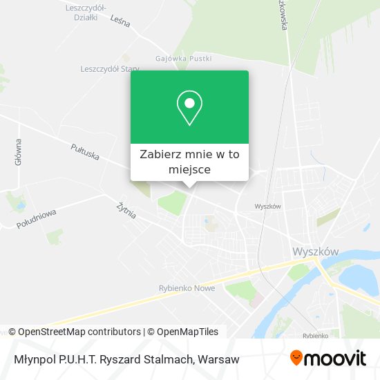 Mapa Młynpol P.U.H.T. Ryszard Stalmach