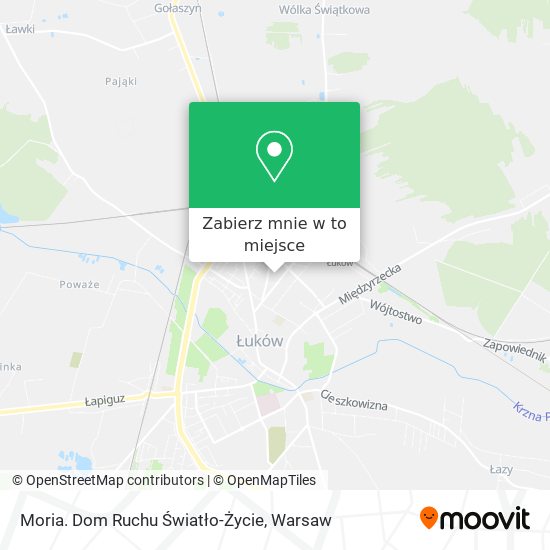 Mapa Moria. Dom Ruchu Światło-Życie