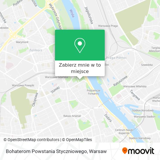 Mapa Bohaterom Powstania Styczniowego