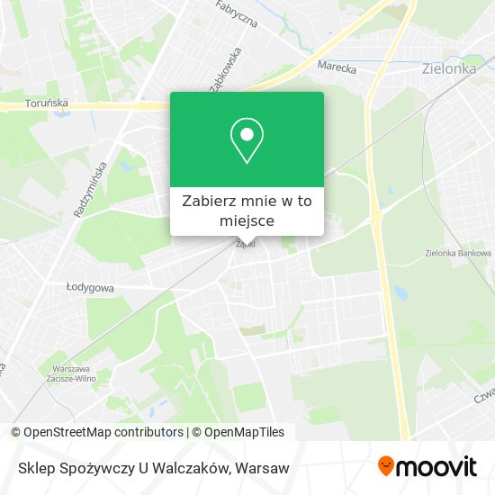 Mapa Sklep Spożywczy U Walczaków