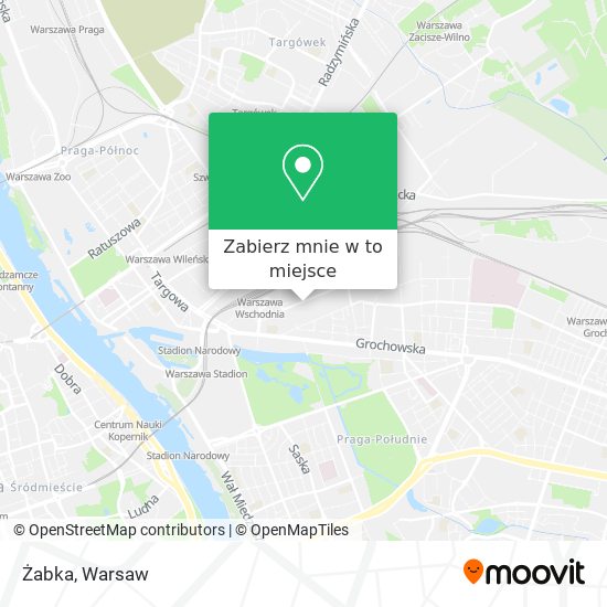 Mapa Żabka