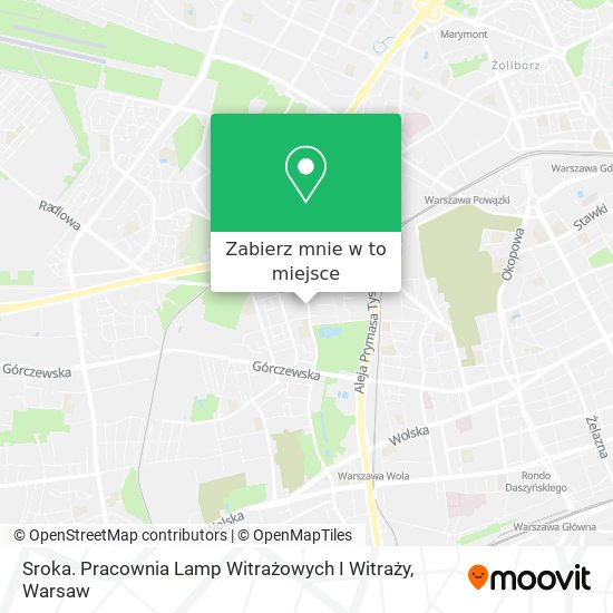 Mapa Sroka. Pracownia Lamp Witrażowych I Witraży