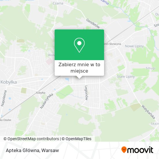 Mapa Apteka Główna