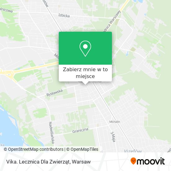 Mapa Vika. Lecznica Dla Zwierząt