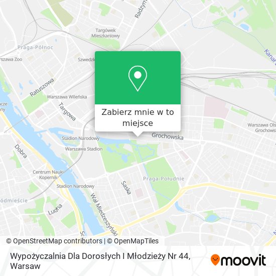 Mapa Wypożyczalnia Dla Dorosłych I Młodzieży Nr 44