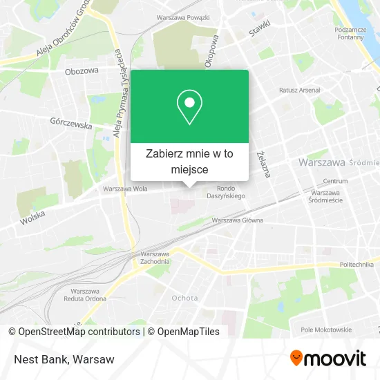 Mapa Nest Bank