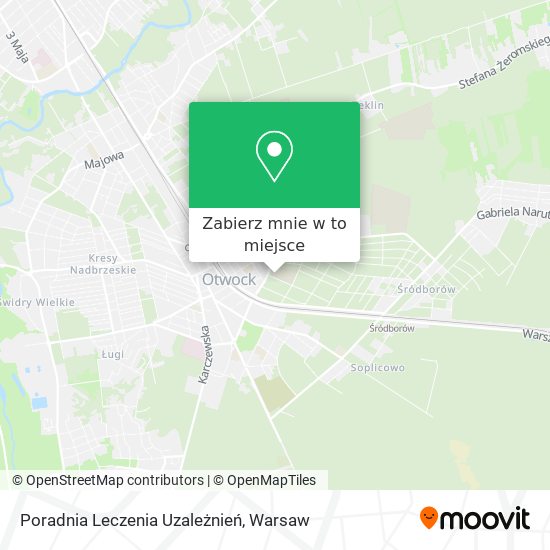 Mapa Poradnia Leczenia Uzależnień