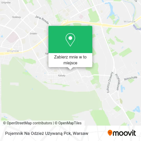 Mapa Pojemnik Na Odzież Używaną Pck