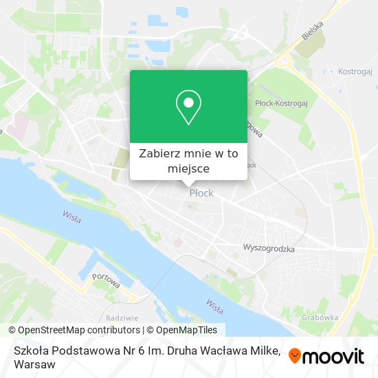 Mapa Szkoła Podstawowa Nr 6 Im. Druha Wacława Milke