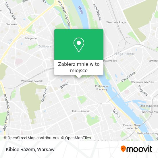 Mapa Kibice Razem